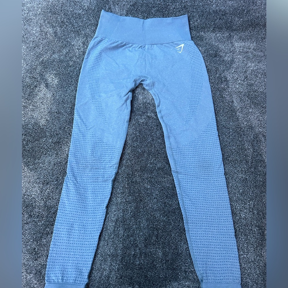 Gymshark Blue Vital Seamless 2.0 Leggings